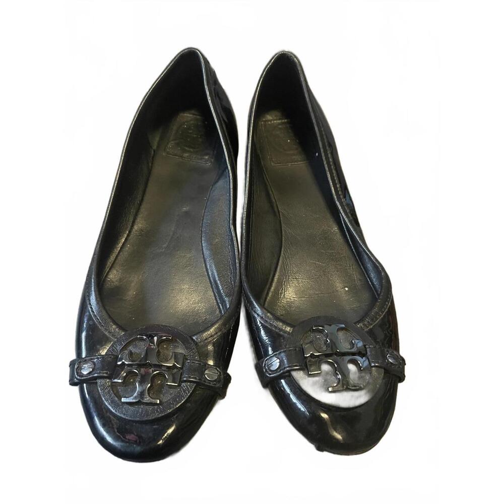 Tory Burch, patent leather flats size 8